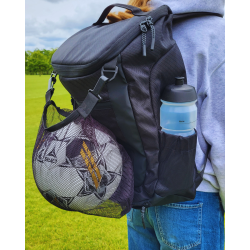 Select Pakketilbud! Rygsk + Fodbold med navnetryk + drikkedunk